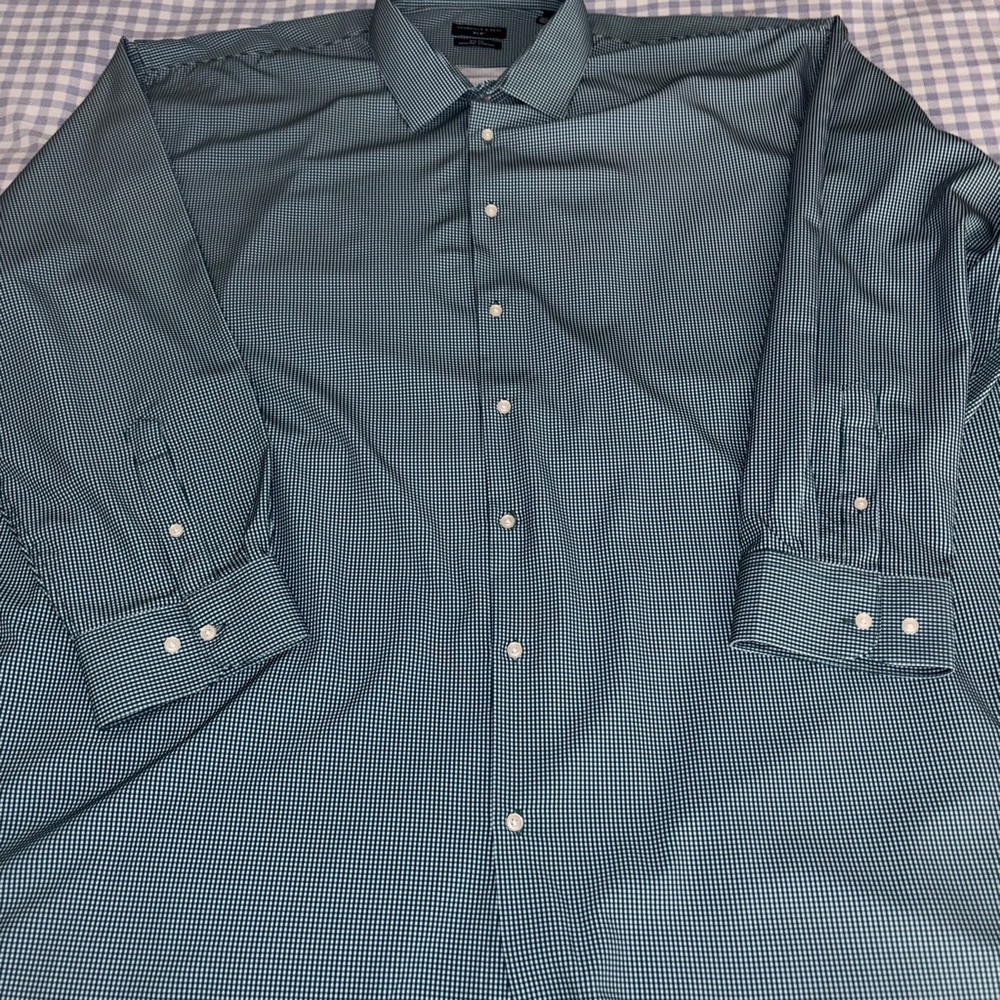 Men's Green Checkered Shirt